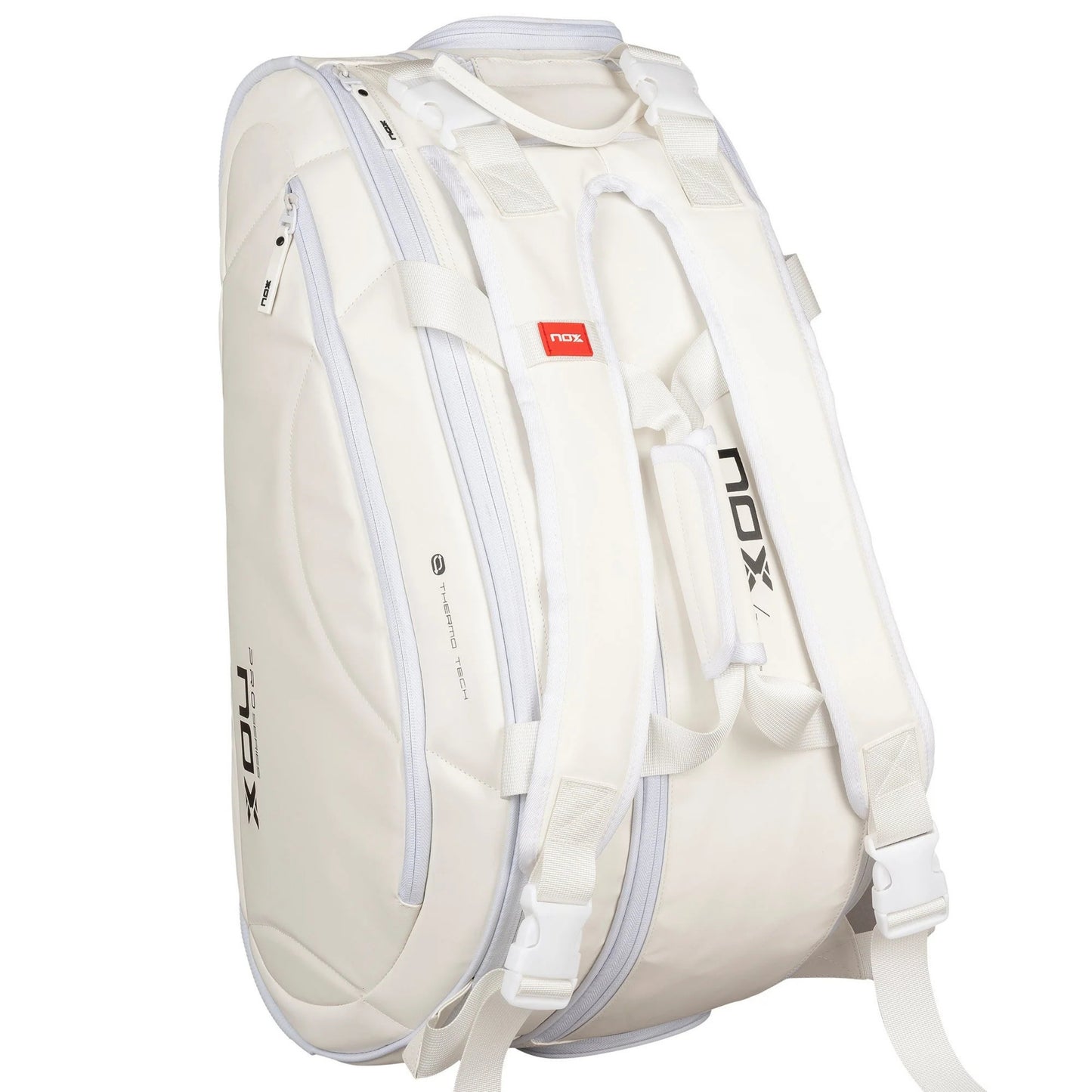 Nox Pro Series Padel Bag - White - Straps