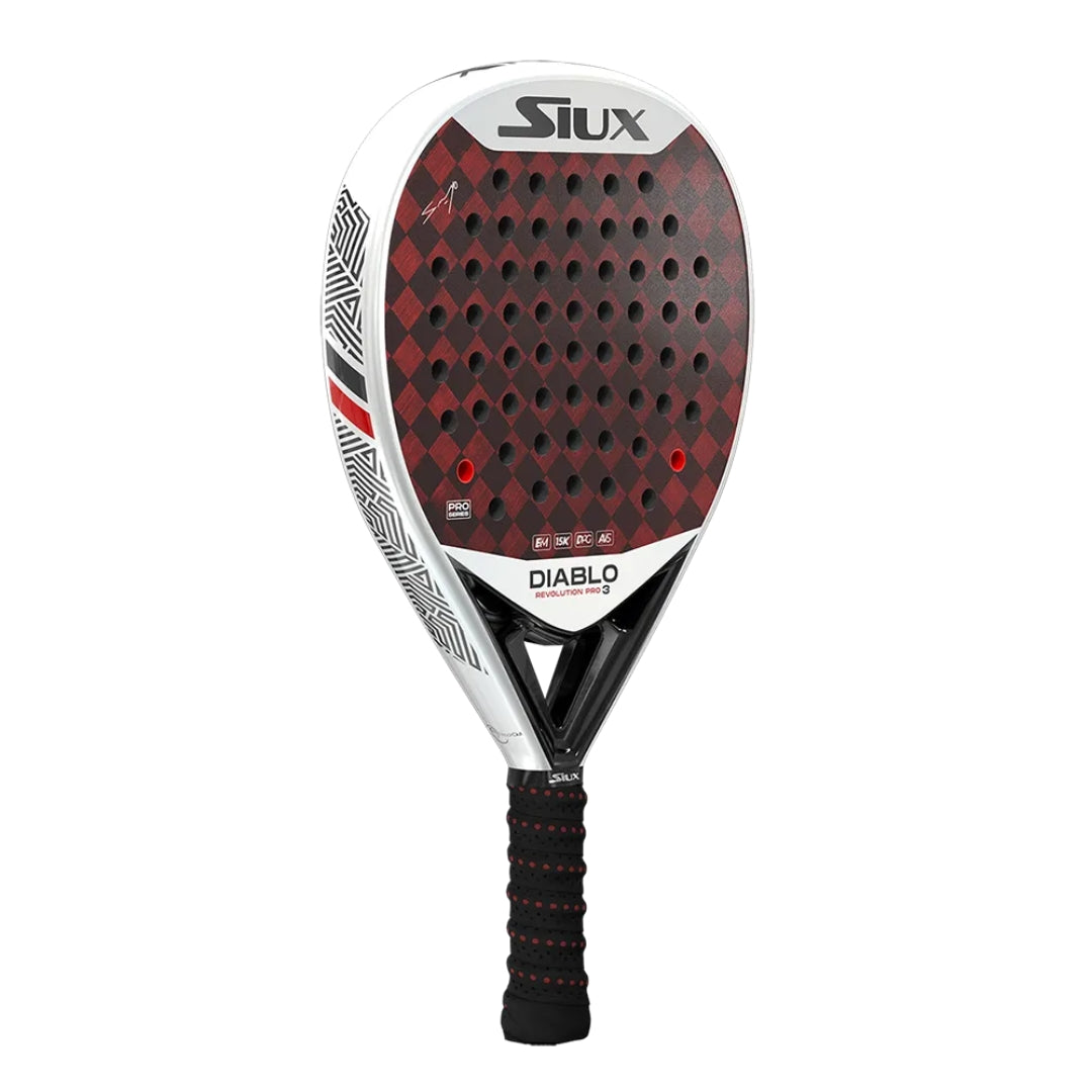 Siux Diablo Revolution Sanyo Pro 3 Padel Racket - Left