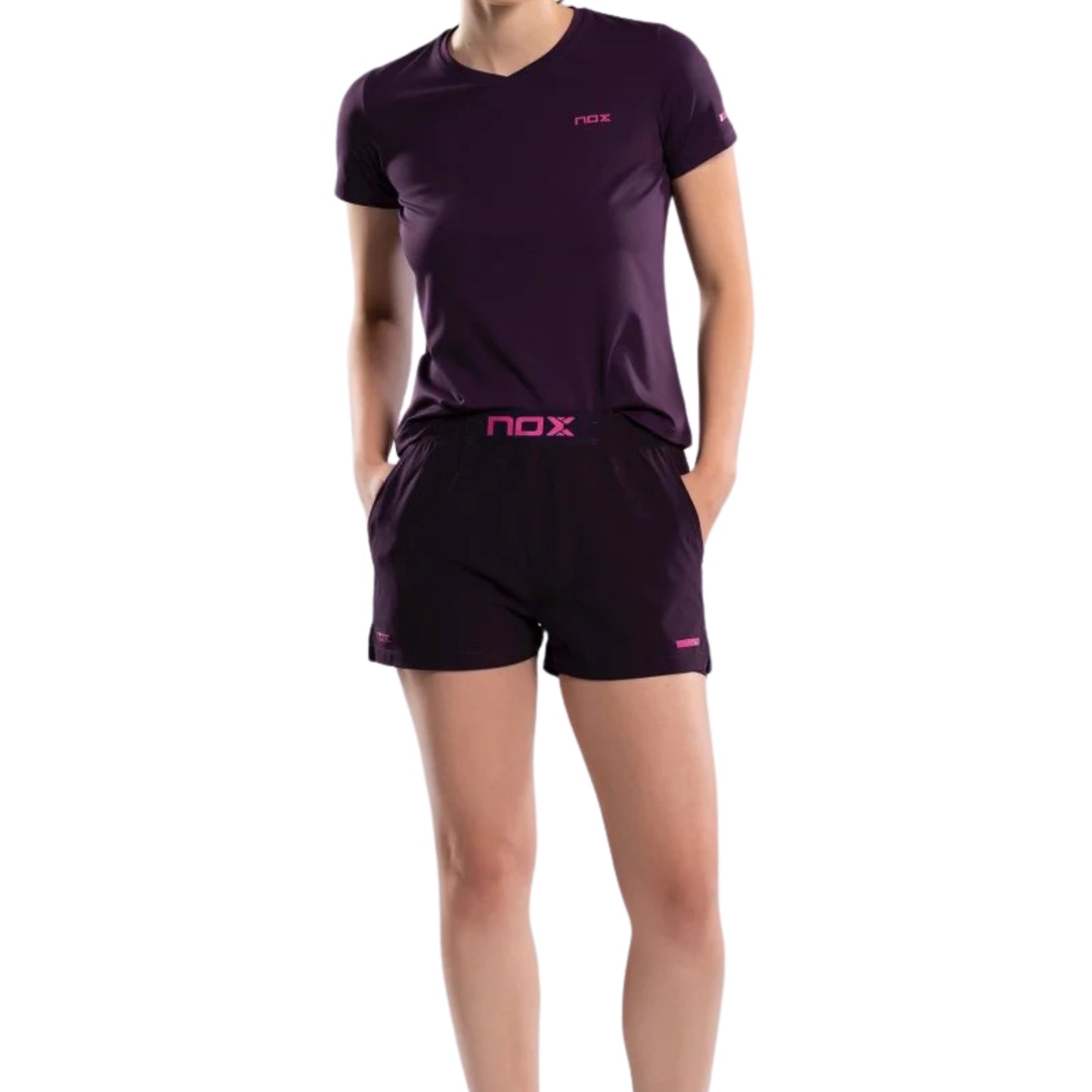 NOX Women's Pro Deep Purple Shorts - Full