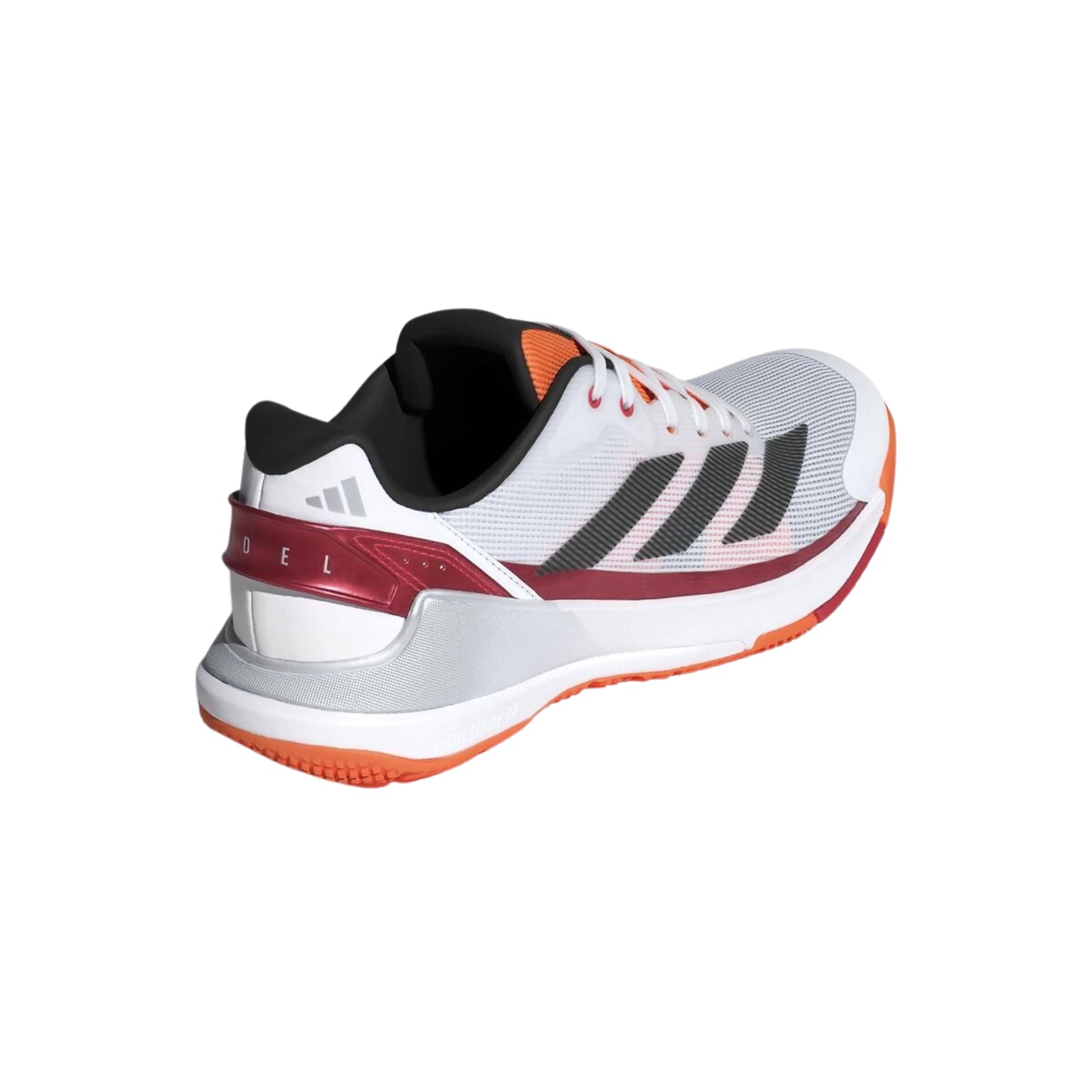 Adidas CrazyQuick Lightstrike Padel Shoes - White/Orange