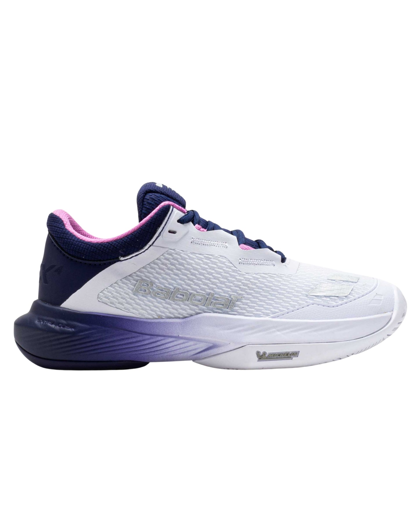 Babolat SFX 4 All Court Shoes Women - White/Purple — lateral profile
