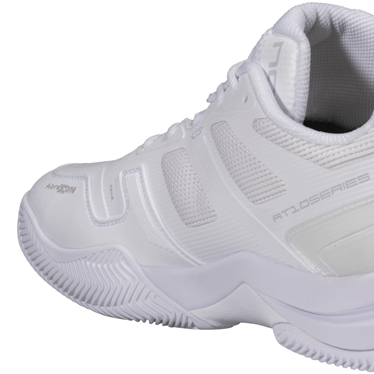 NOX AT10 Pro White/Grey Padel Shoes - Back