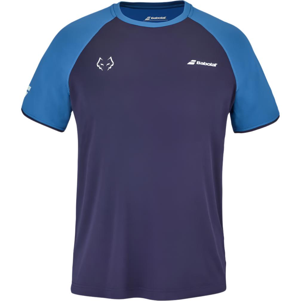 Babolat Crew Neck Tee Juan Lebron Edition Blue - Cover