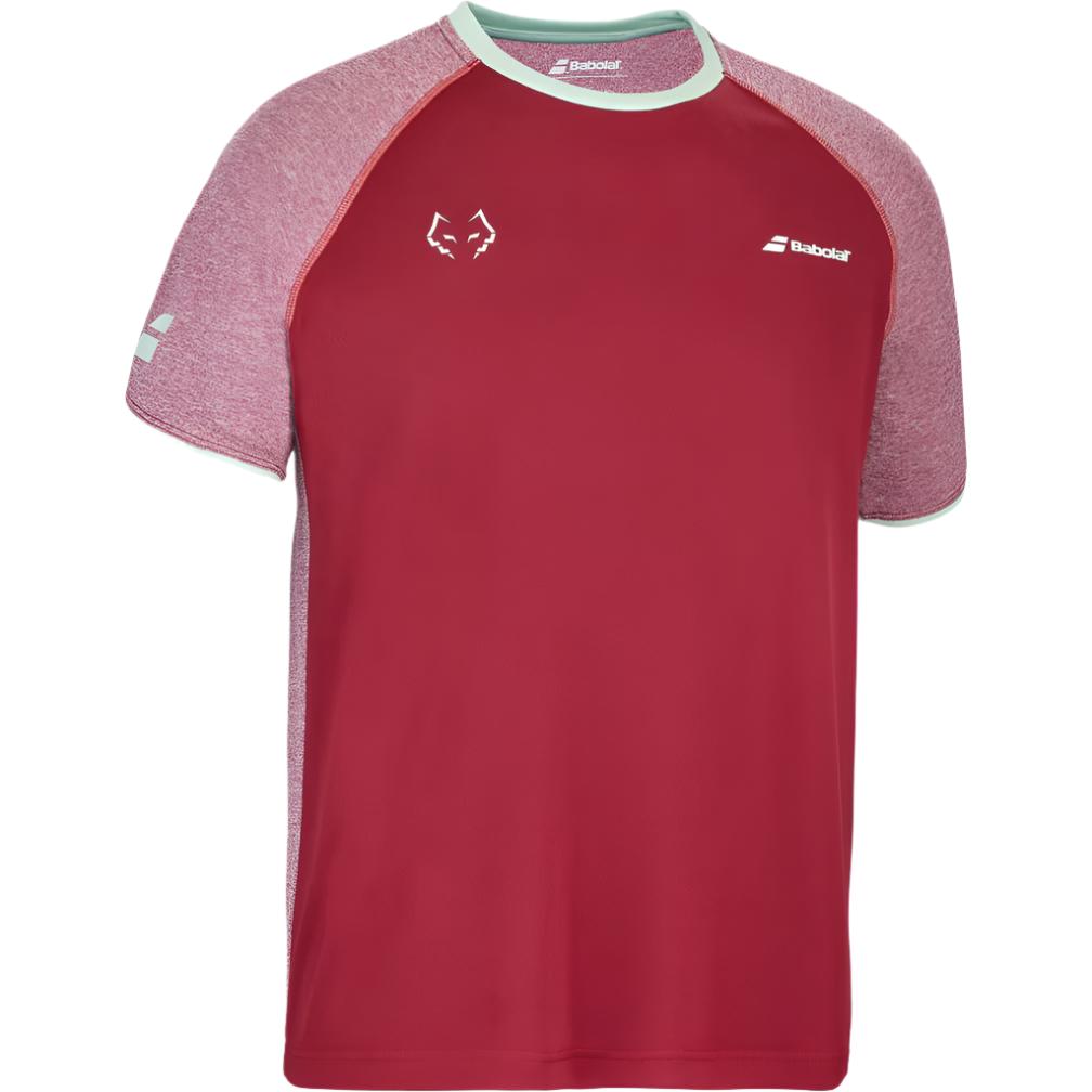 Babolat Crew Neck Tee Juan Lebron Edition Red - Right