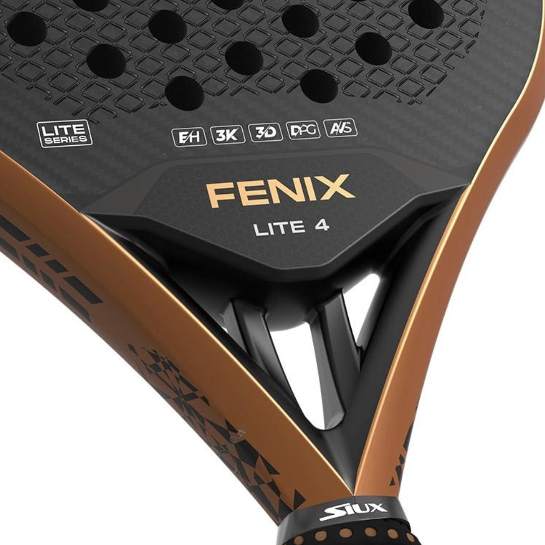 Siux Fenix Lite 4 Padel Racket - Heart