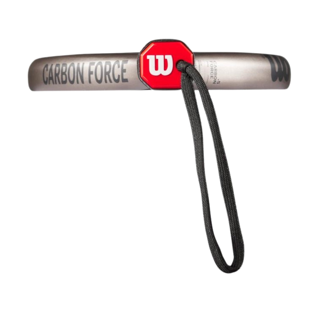 Wilson Carbon Force V2 Padel Racket - Strap