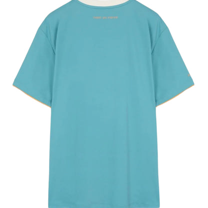 NOX Men's PRO Turquoise Polo Shirt - Zoom back