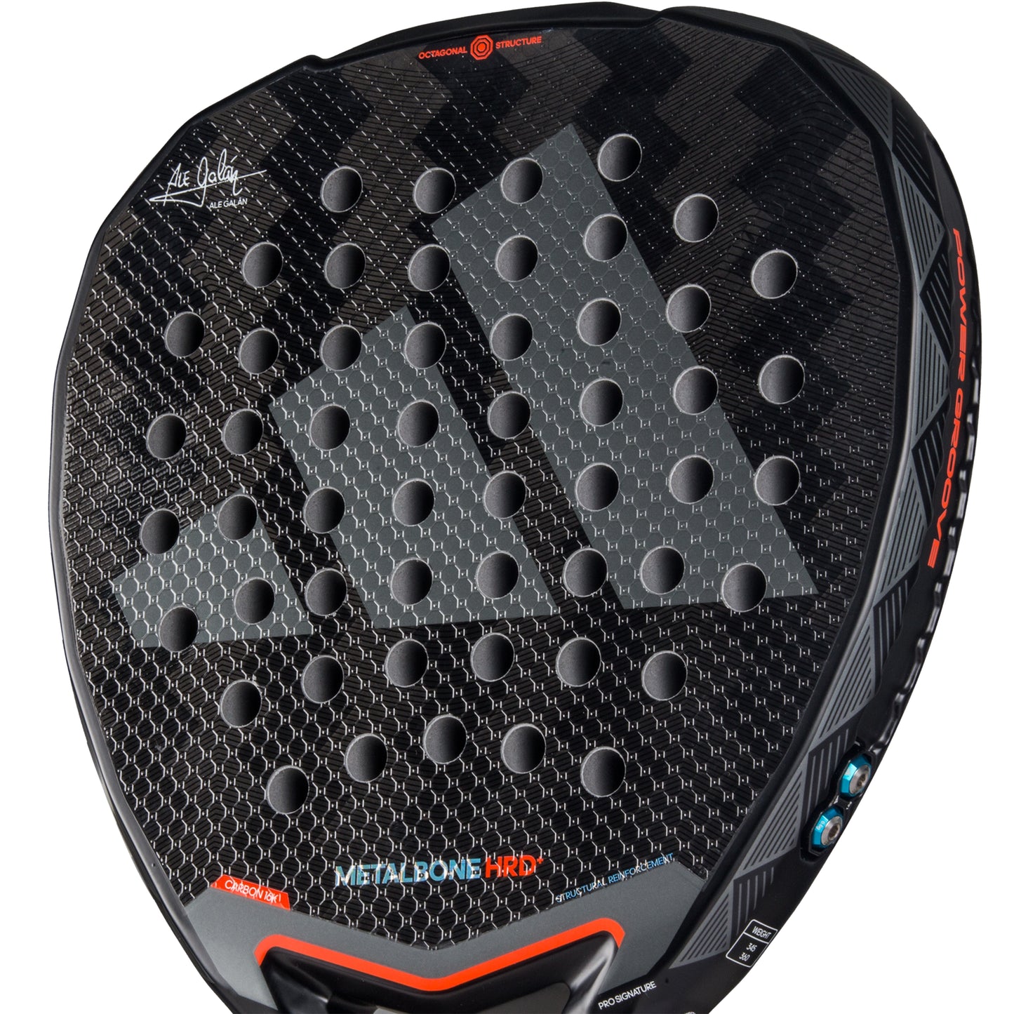 Adidas Metalbone HRD+ 3.4 Padel Racket - Face