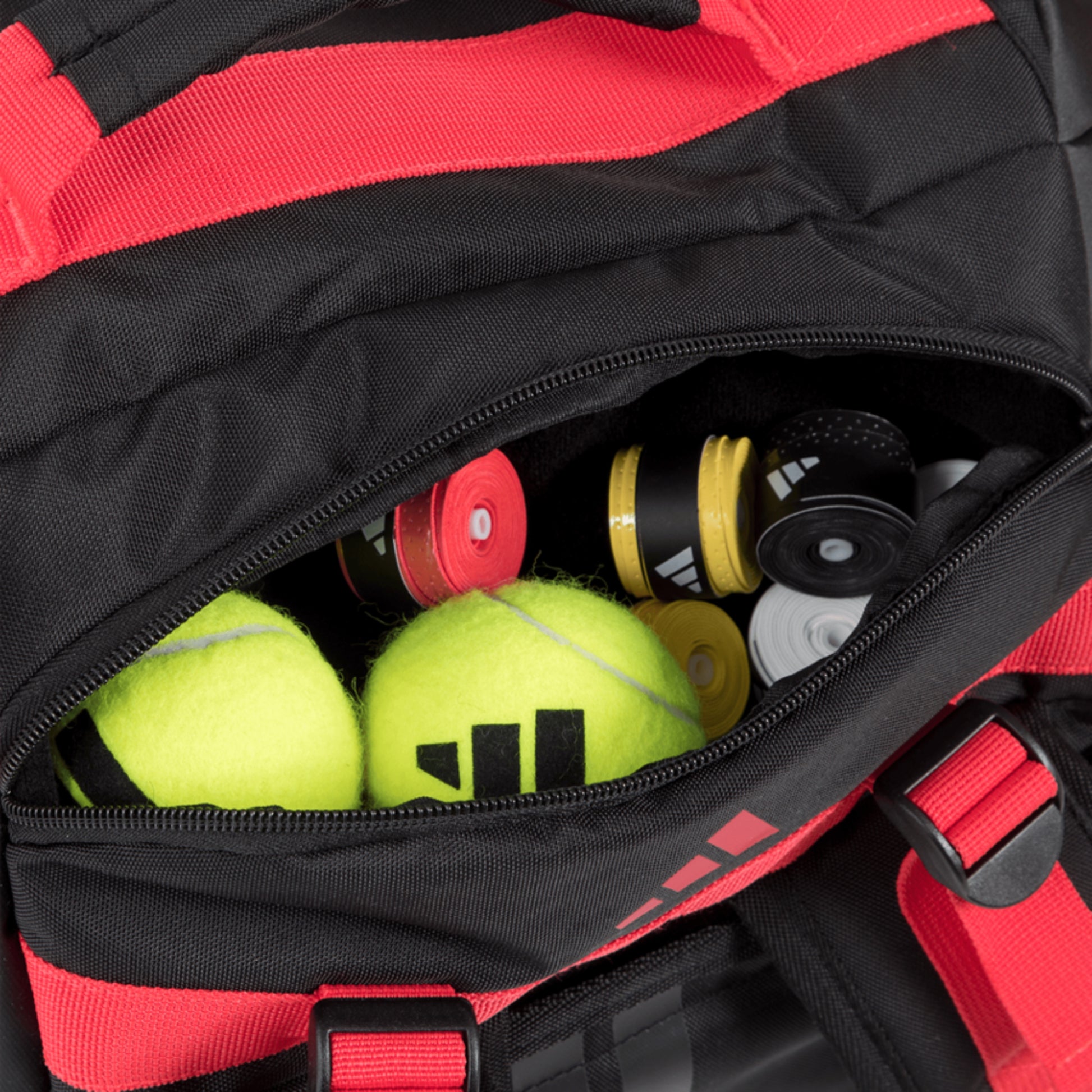 Adidas Tour 3.4 Racket Bag - Black - balls