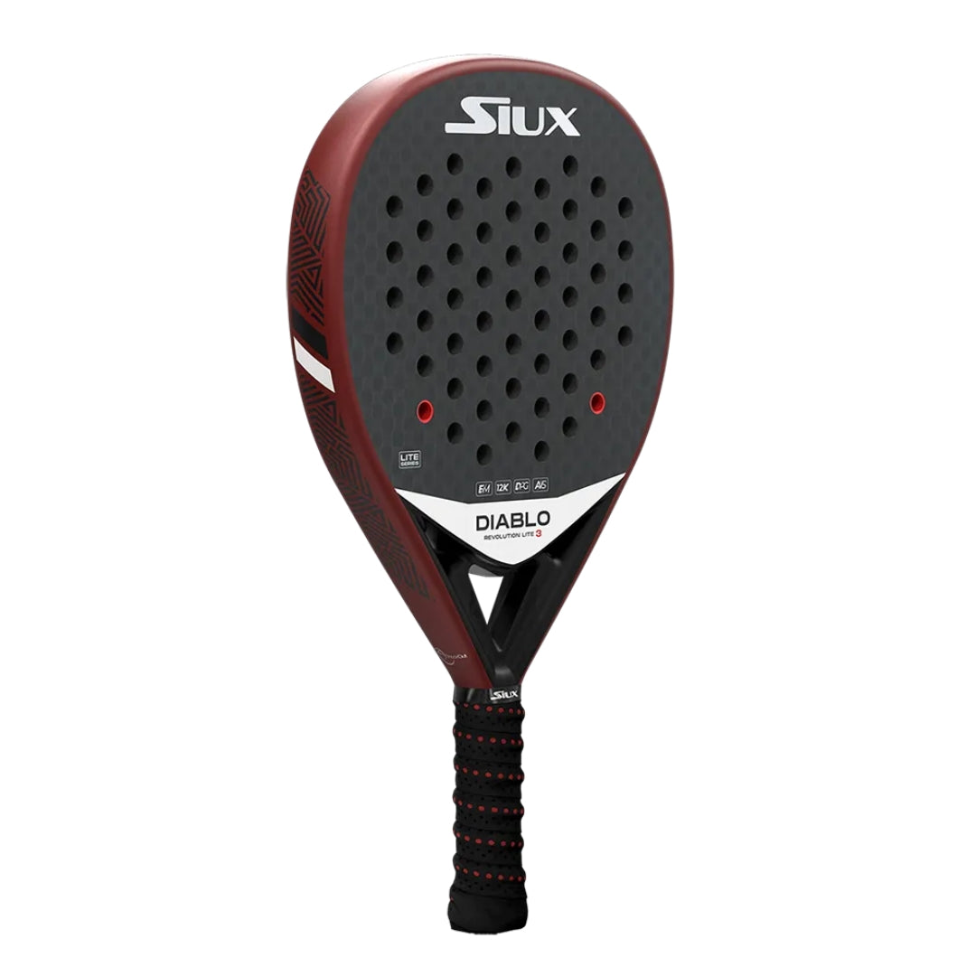 Siux Diablo Revolution Lite 3 Padel Racket - Left