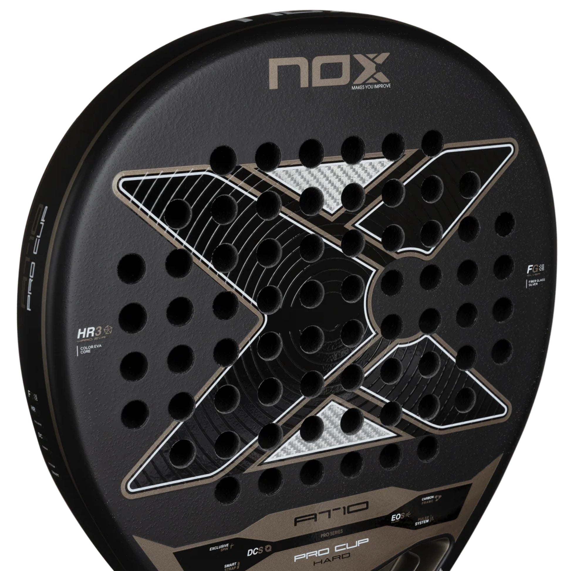 NOX AT10 Pro Cup Hard 2026 Padel Racket - Face
