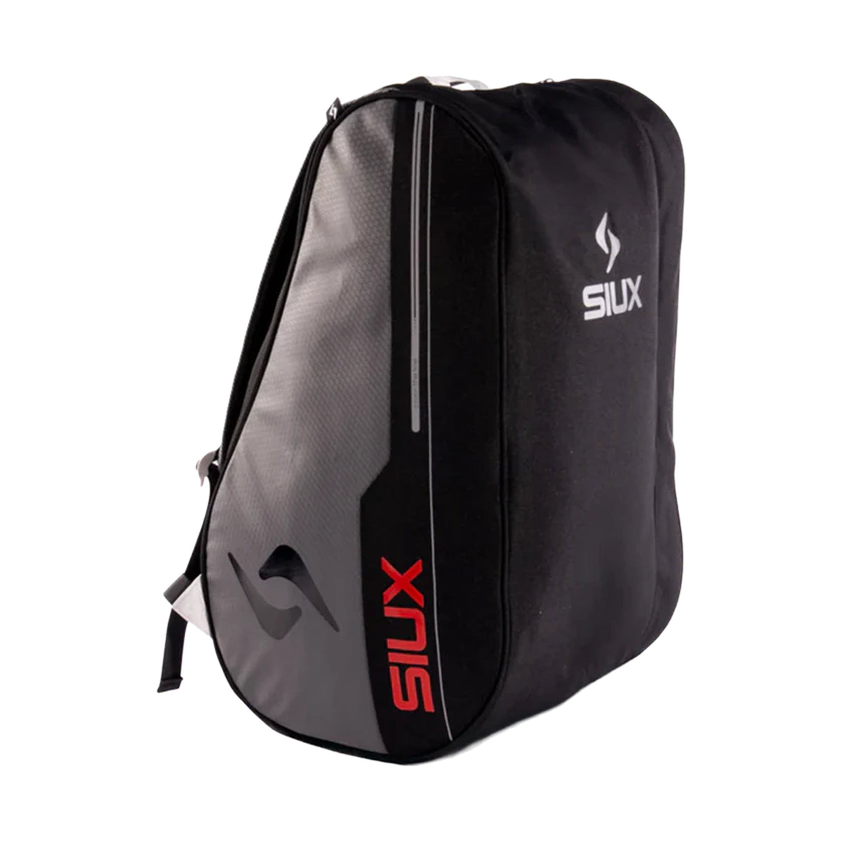 Siux Racket Bag Pulse - Black 2026 - Front branding view