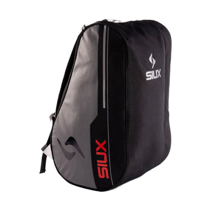 Siux Racket Bag Pulse - Black 2026 - Front branding view