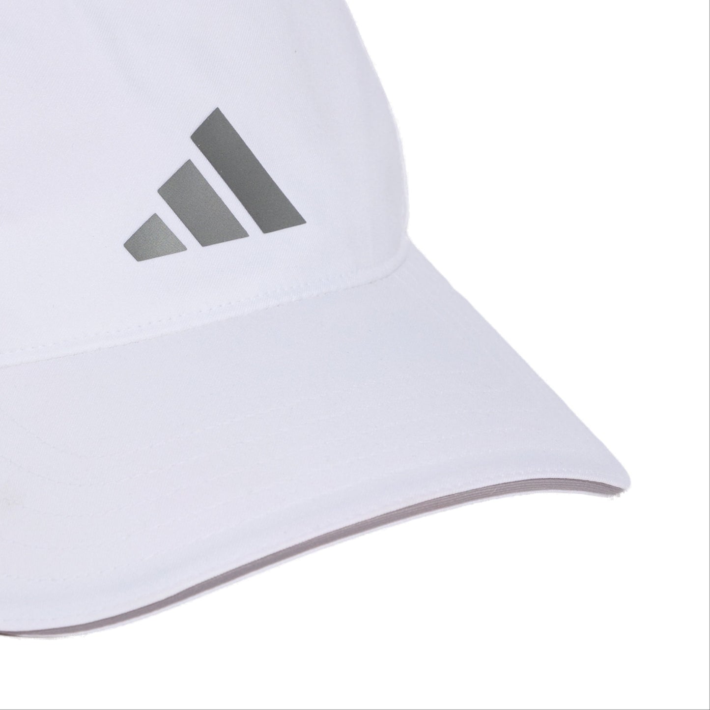 Adidas Climacool baseball cap, detail of iron metallic logo branding