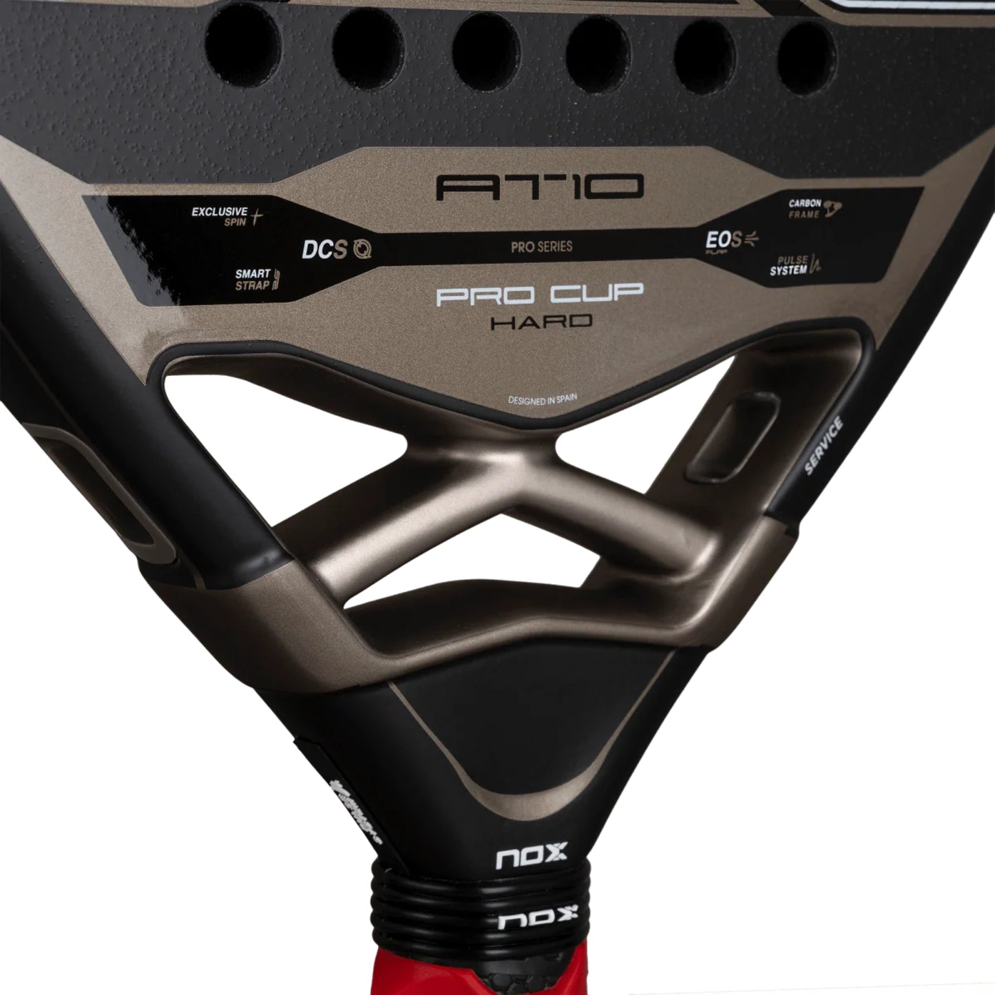 NOX AT10 Pro Cup Hard 2026 Padel Racket - Heart
