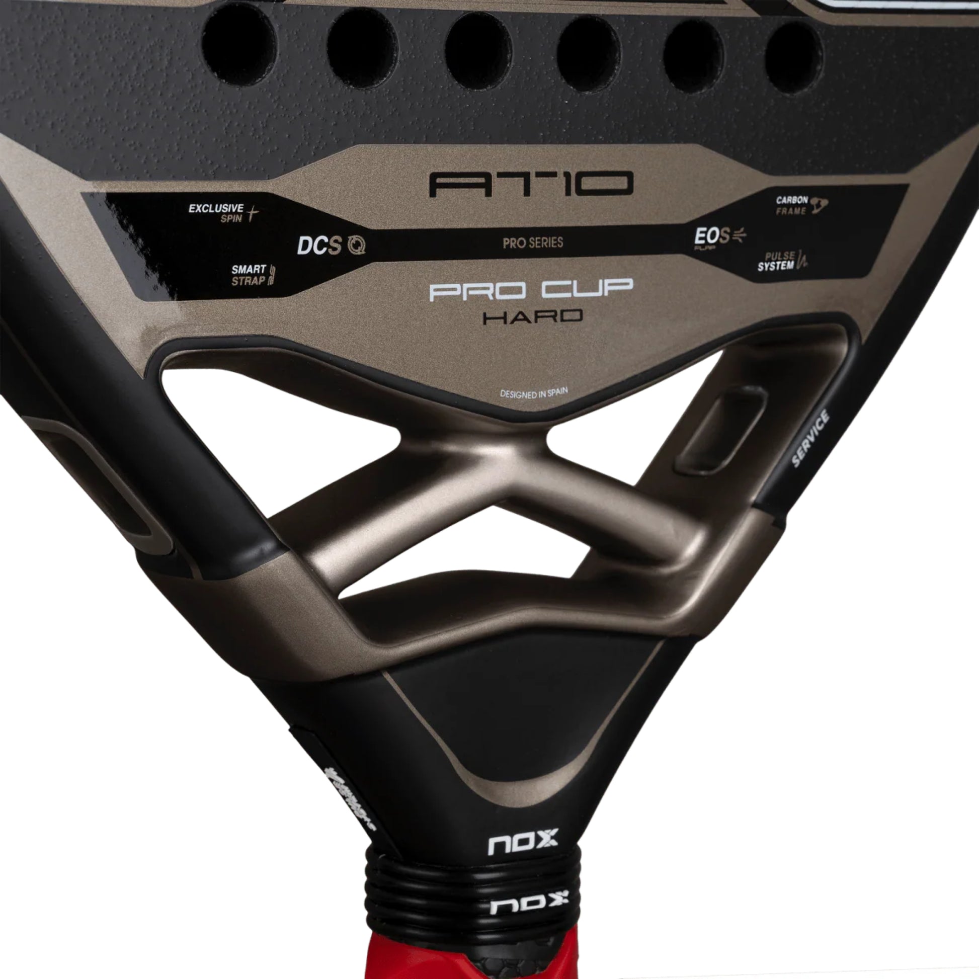 NOX AT10 Pro Cup Hard 2026 Padel Racket - Heart