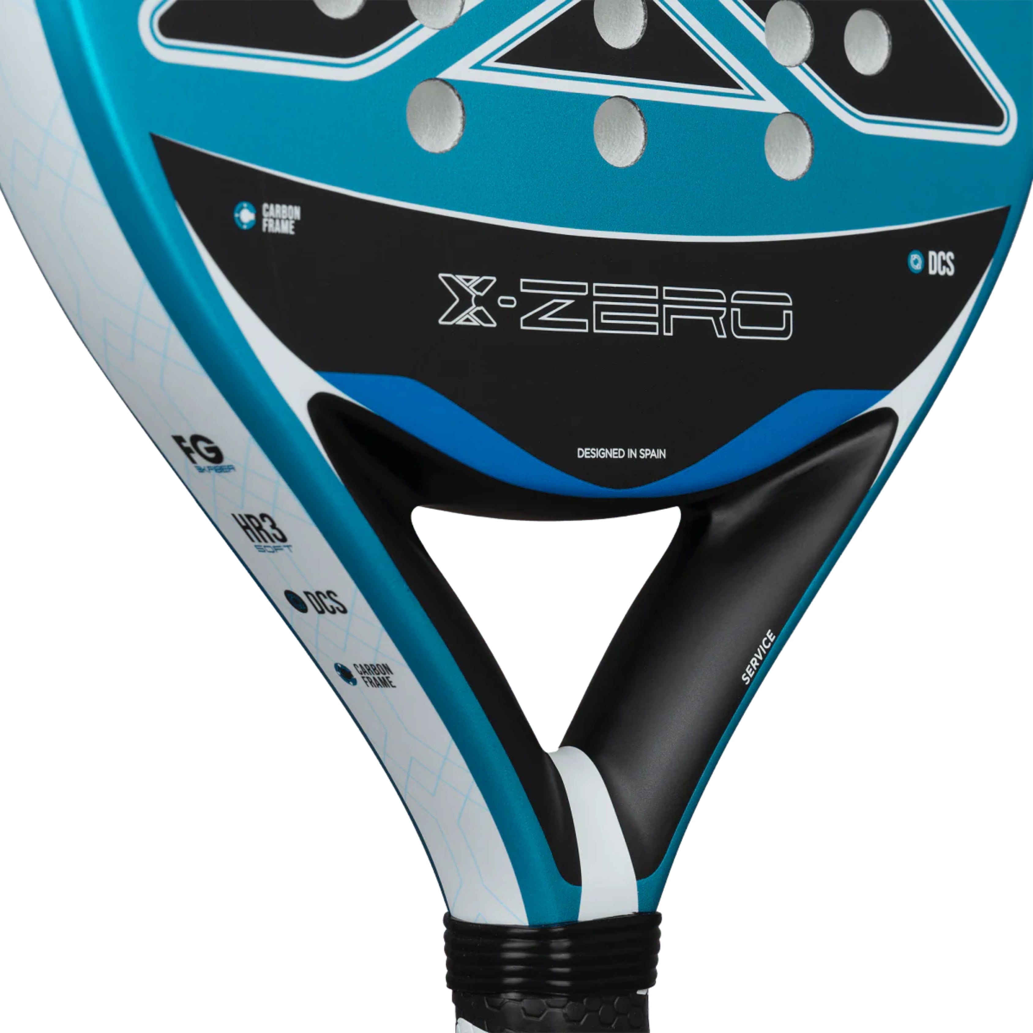 NOX X-Zero Blue 2026 Padel Racket | PadelZone