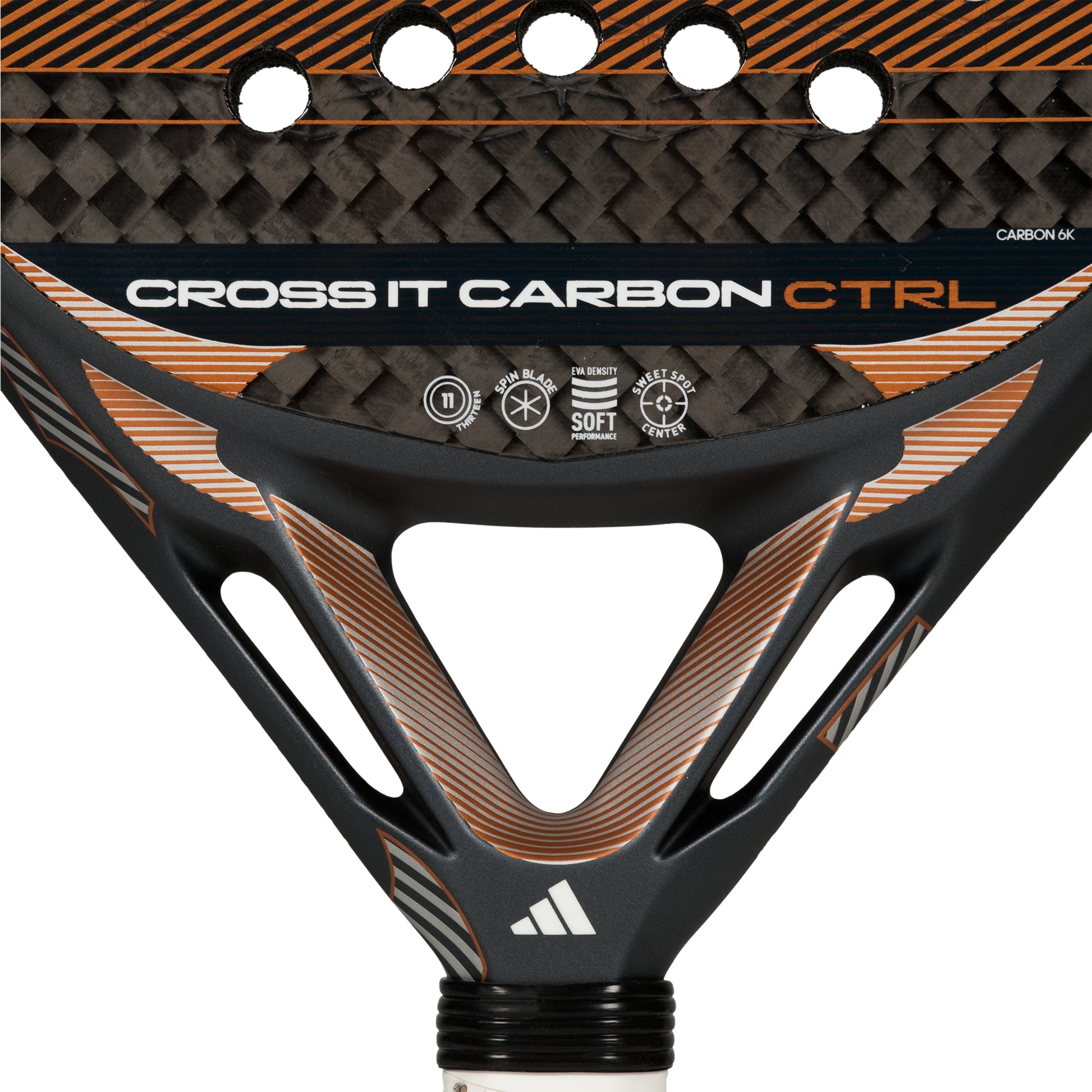 Adidas Cross It Carbon CTRL 2026 Padel Racket - Heart