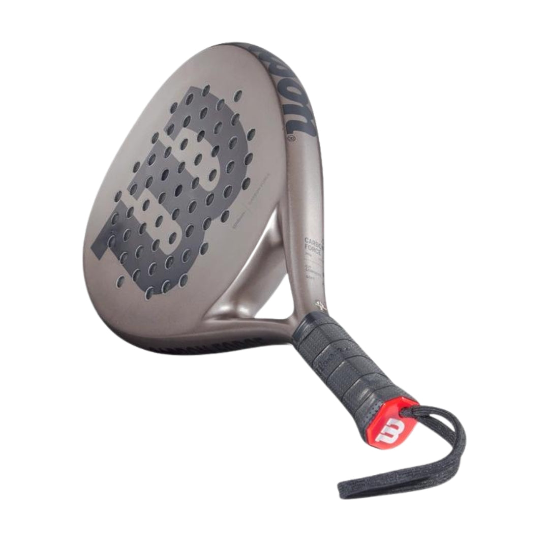 Wilson Carbon Force V2 Padel Racket - Racket & Strap