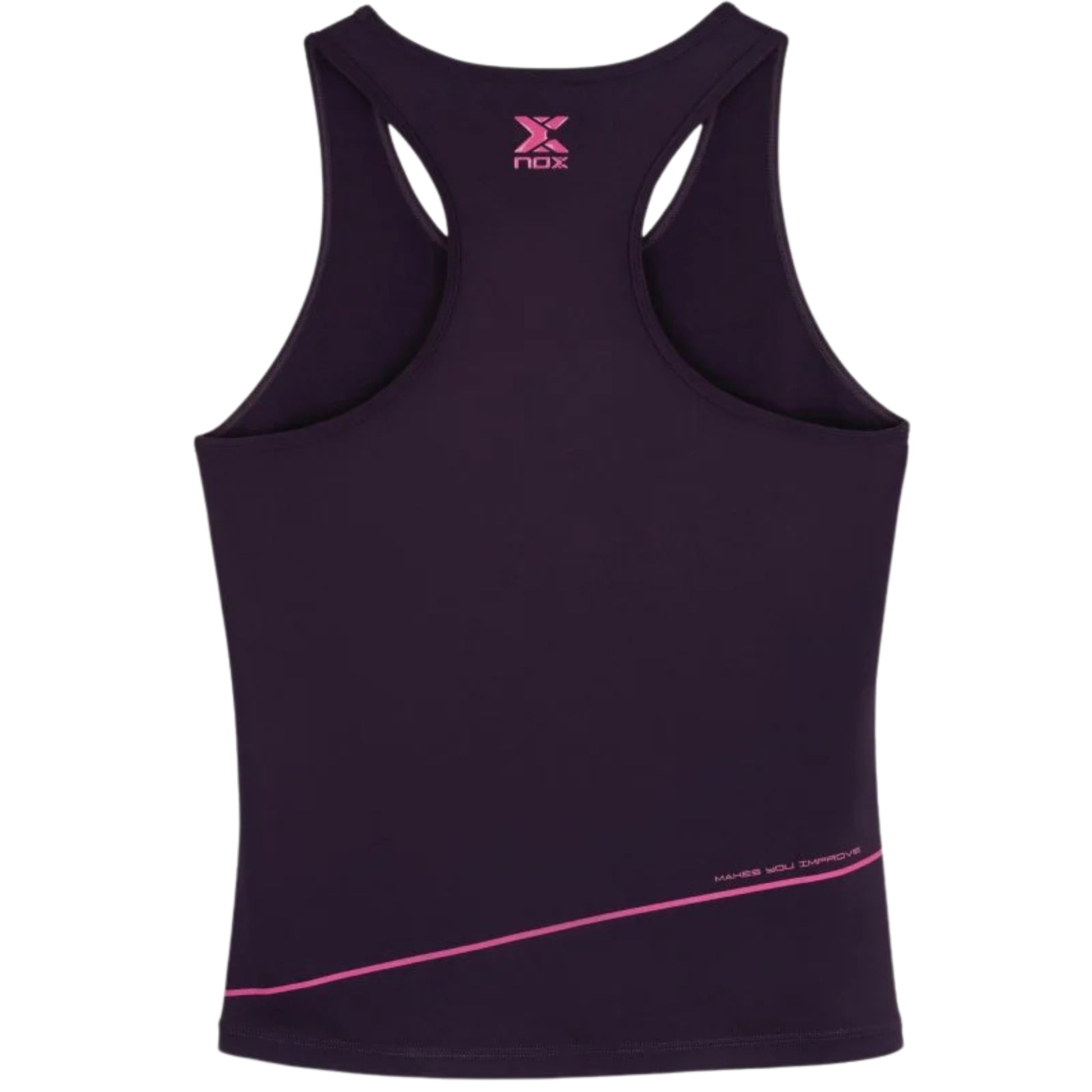 NOX Women's Pro Blackberry Tank Top - Tank Back