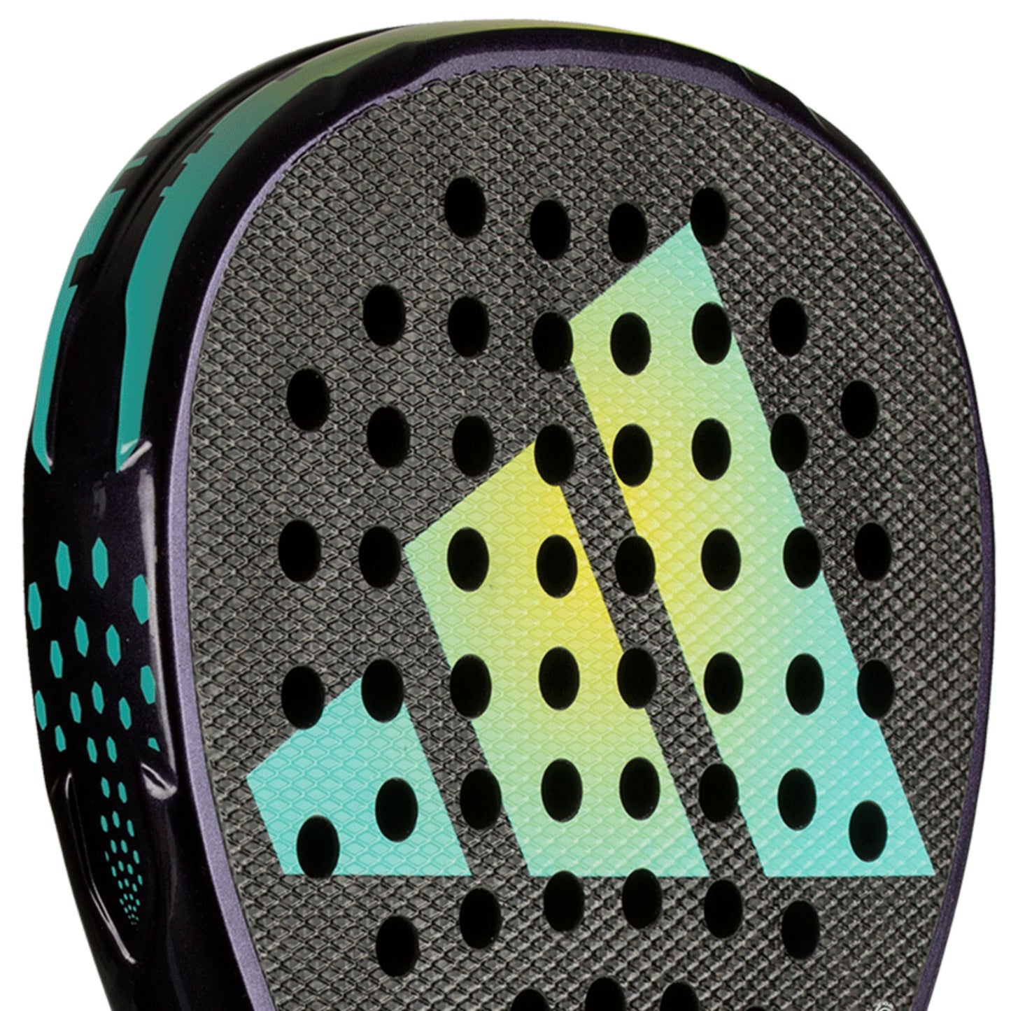 Adidas Arrow HIT Carbon Hexagon Cup Padel Racket - Logo