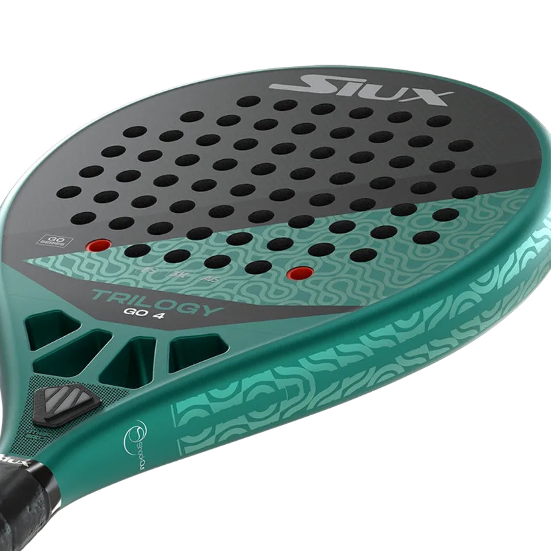 Siux Trilogy Go 4 Padel Racket - Right Face