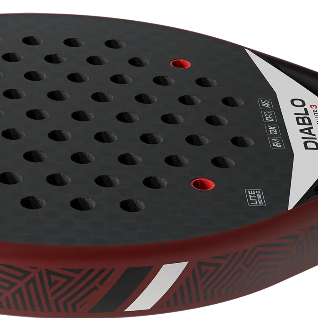 Siux Diablo Revolution Lite 3 Padel Racket - Left Side