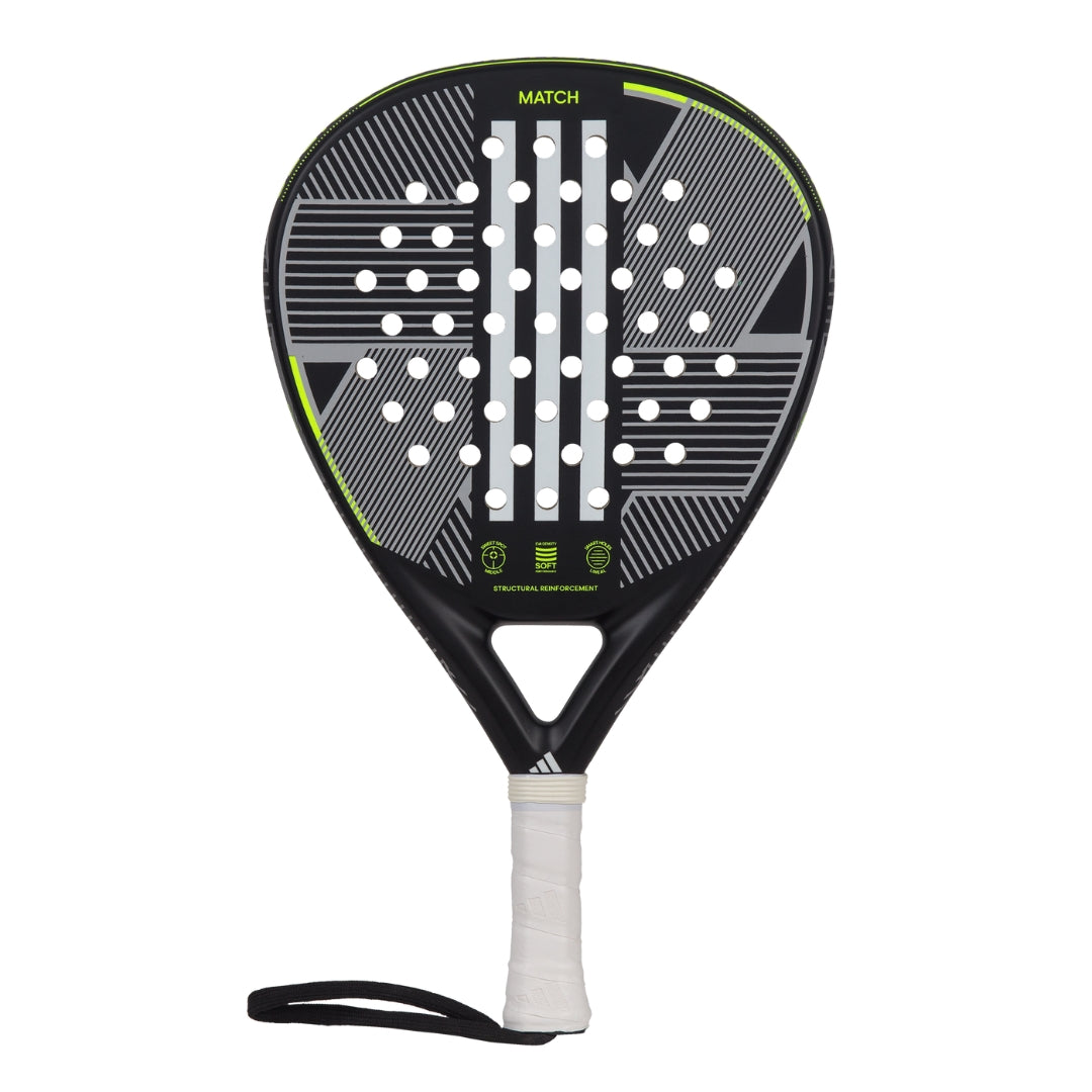 Adidas Match 3.3 Padel Racket - Lime Cover