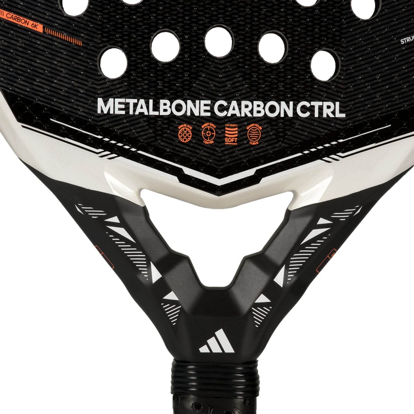 Adidas Metalbone Carbon CTRL 2026 Padel Racket - Heart