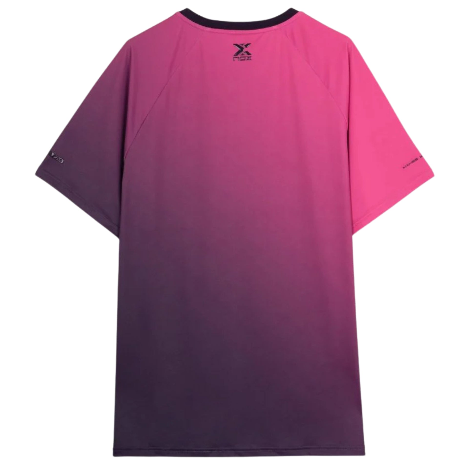 Nox Men's Pro Blackberry/Rose T-Shirt - Back T