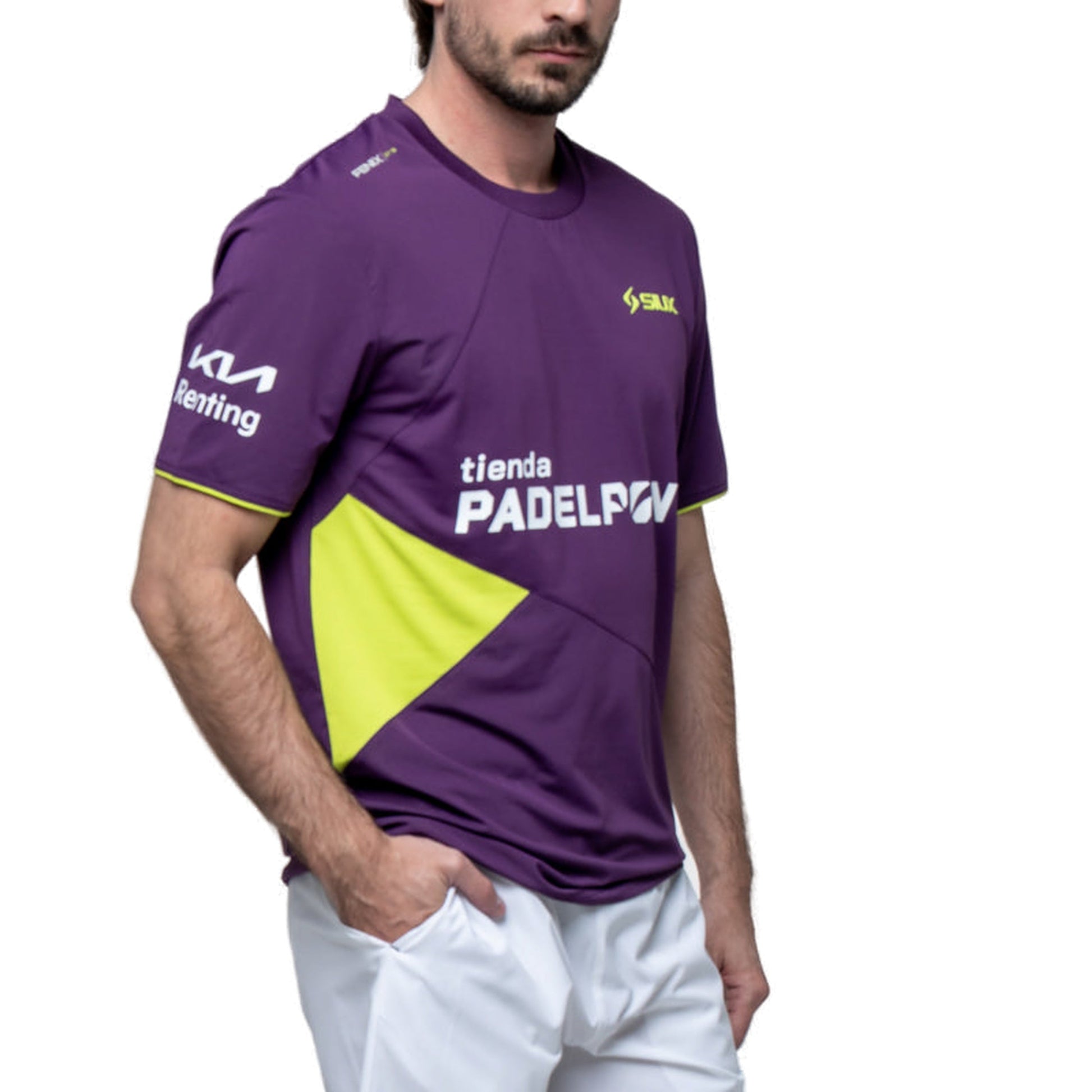 Siux Fenix x Leo Augsburger 26 Men's Padel T-Shirt - Side View