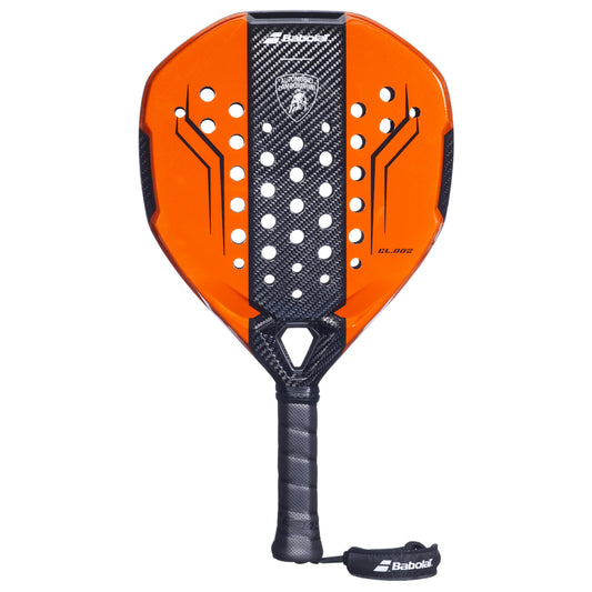 Babolat x Lamborghini BL002 Padel Racket - Orange - Front