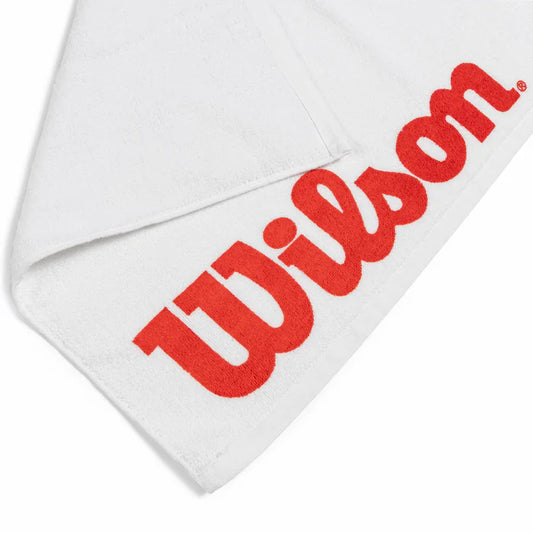 Wilson Court Towel - White/Red - Cover