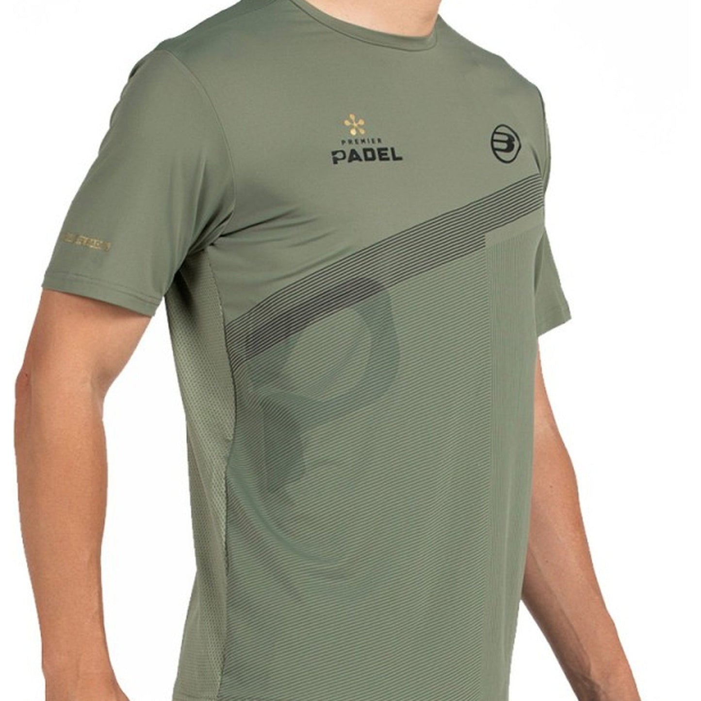 Bullpadel Patos T-Shirt Men - Khaki - Side