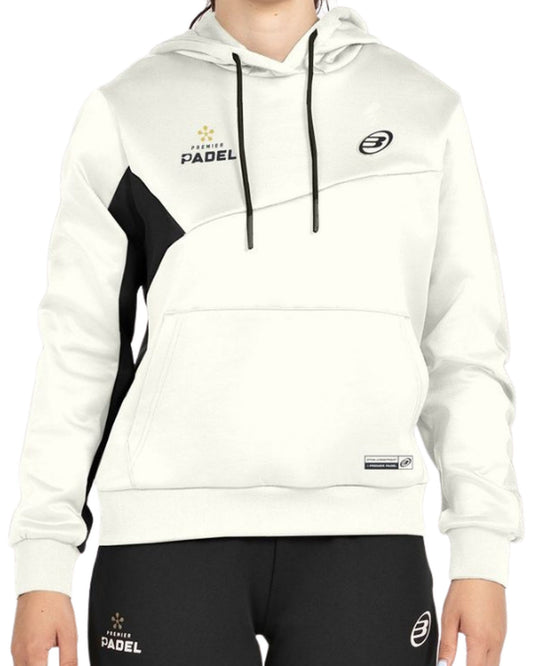 Bullpadel Peder Tracksuit Top Women - White - Front