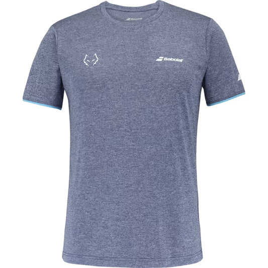 Babolat Crew Neck Tee Juan Lebron Edition - Blue - Cover