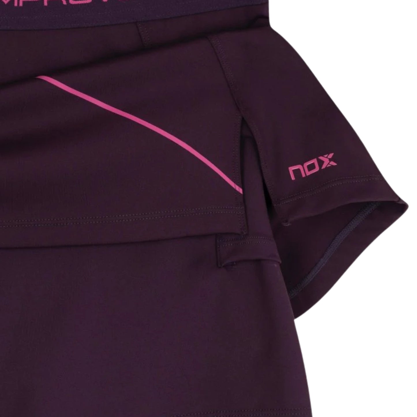 Nox Women's Pro Deep Purple Padel Skirt - Tight