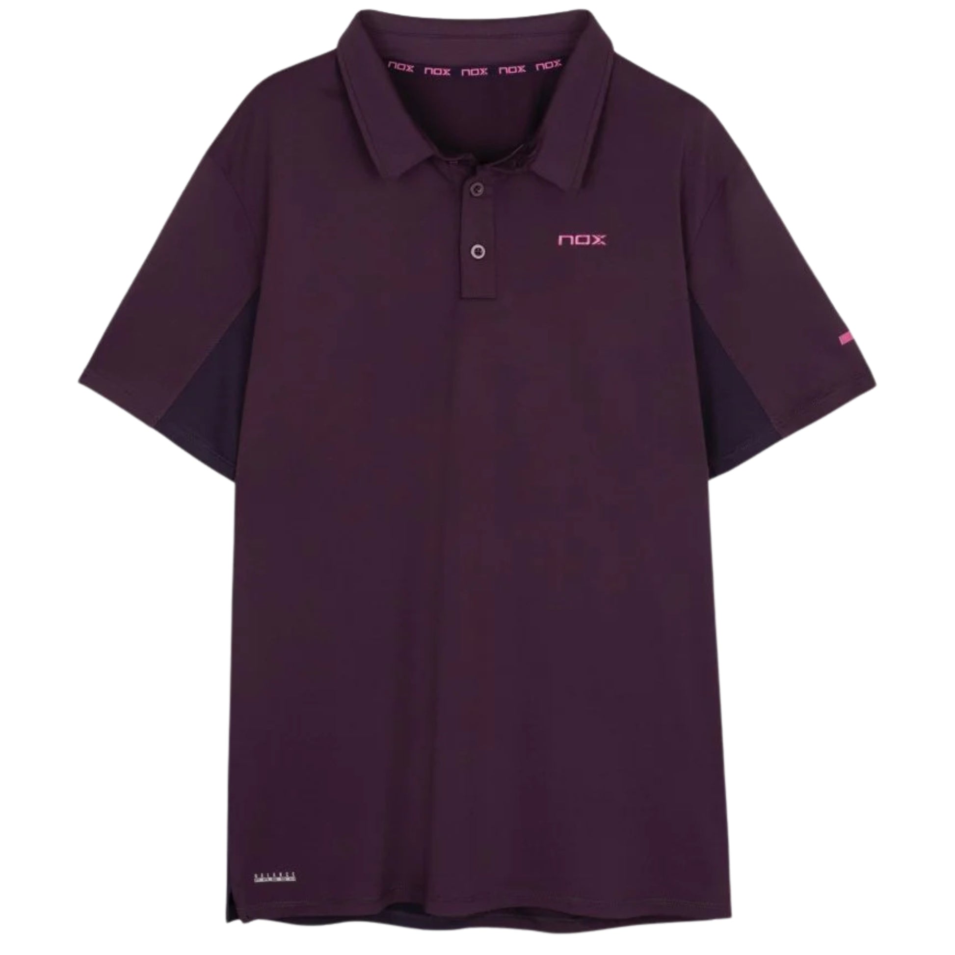 Nox Men's Pro Deep Purple Polo T-Shirt - Front T