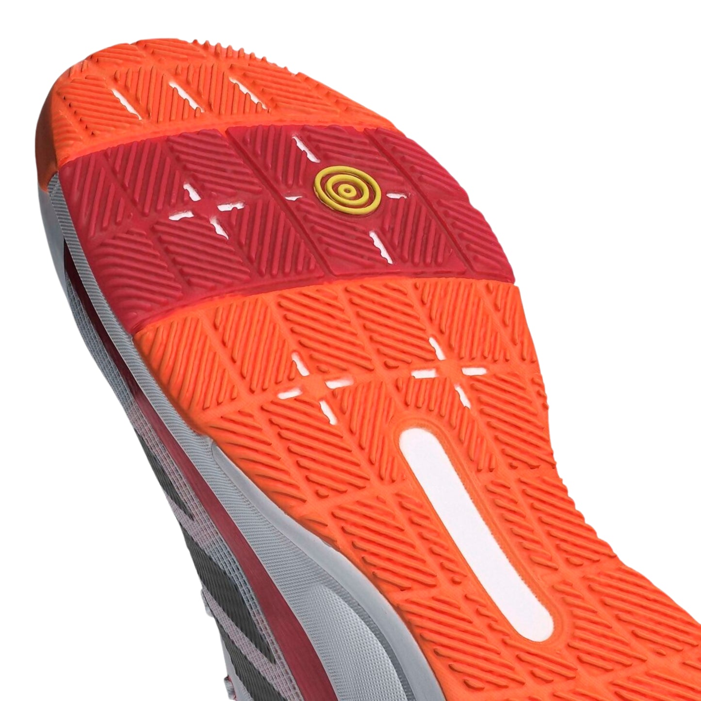 Adidas CrazyQuick Lightstrike Padel Shoes - White/Orange