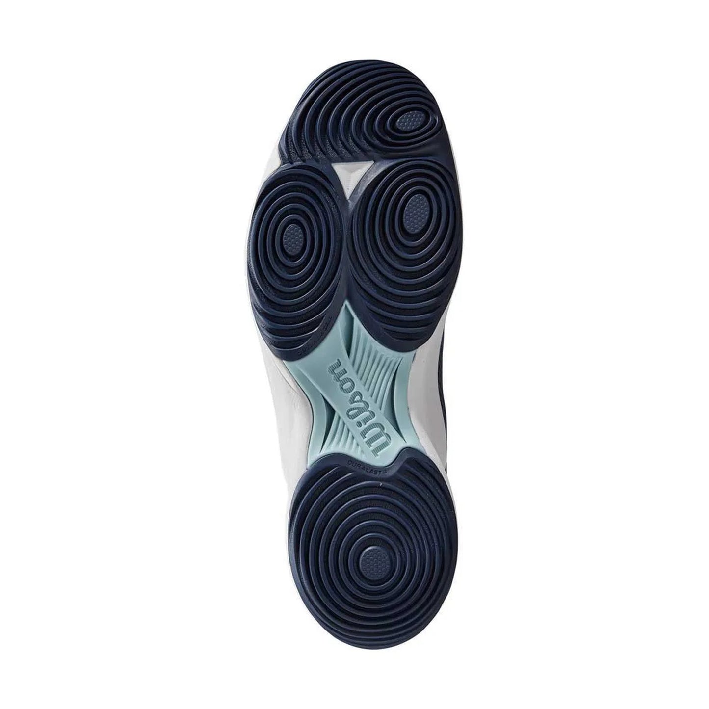 Wilson Hurakn Team 2.0 Padel Shoes Women - Blue Fog/White - Medial