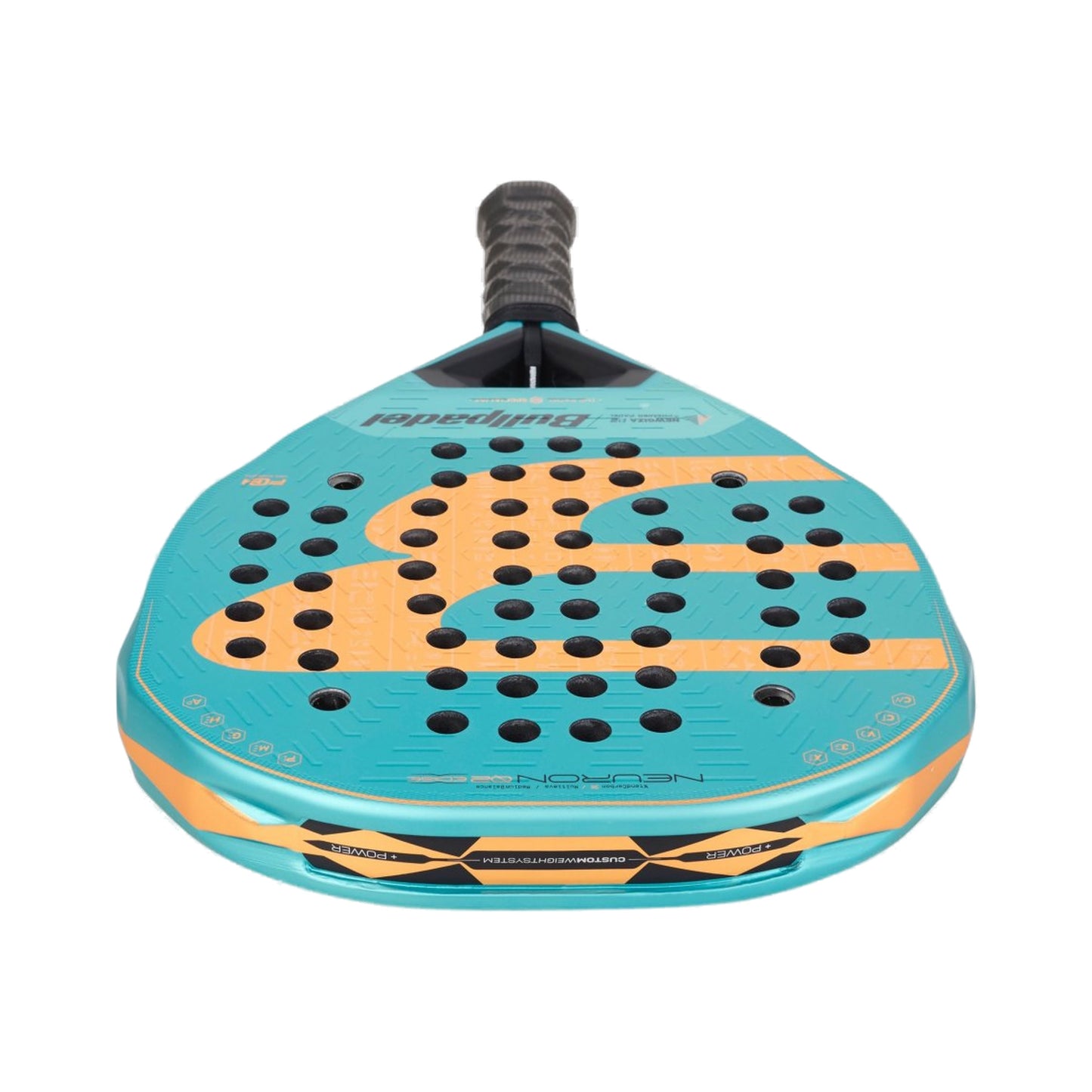 Bullpadel Neuron 02 Edge Newgiza P2 Padel Racket - Left Side