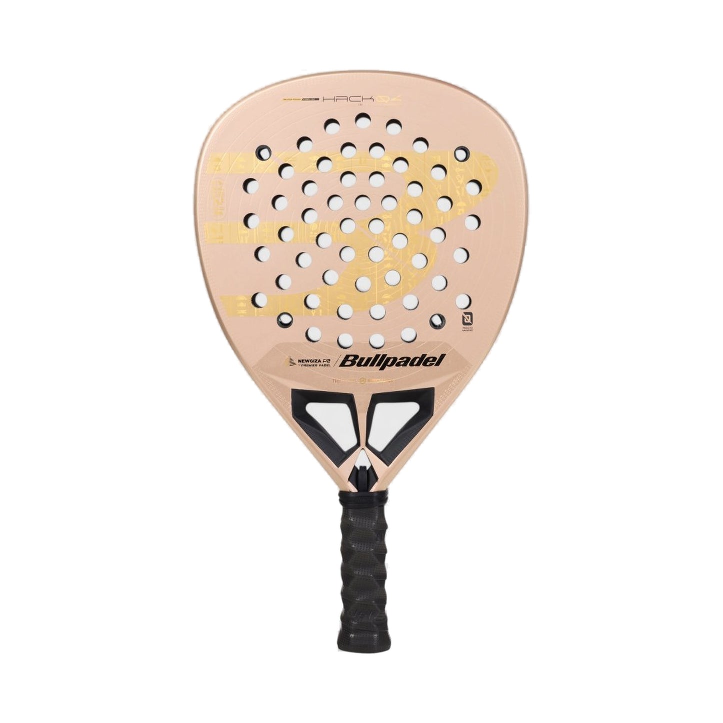 Bullpadel Hack 04 Newgiza P2 Padel Racket - Back