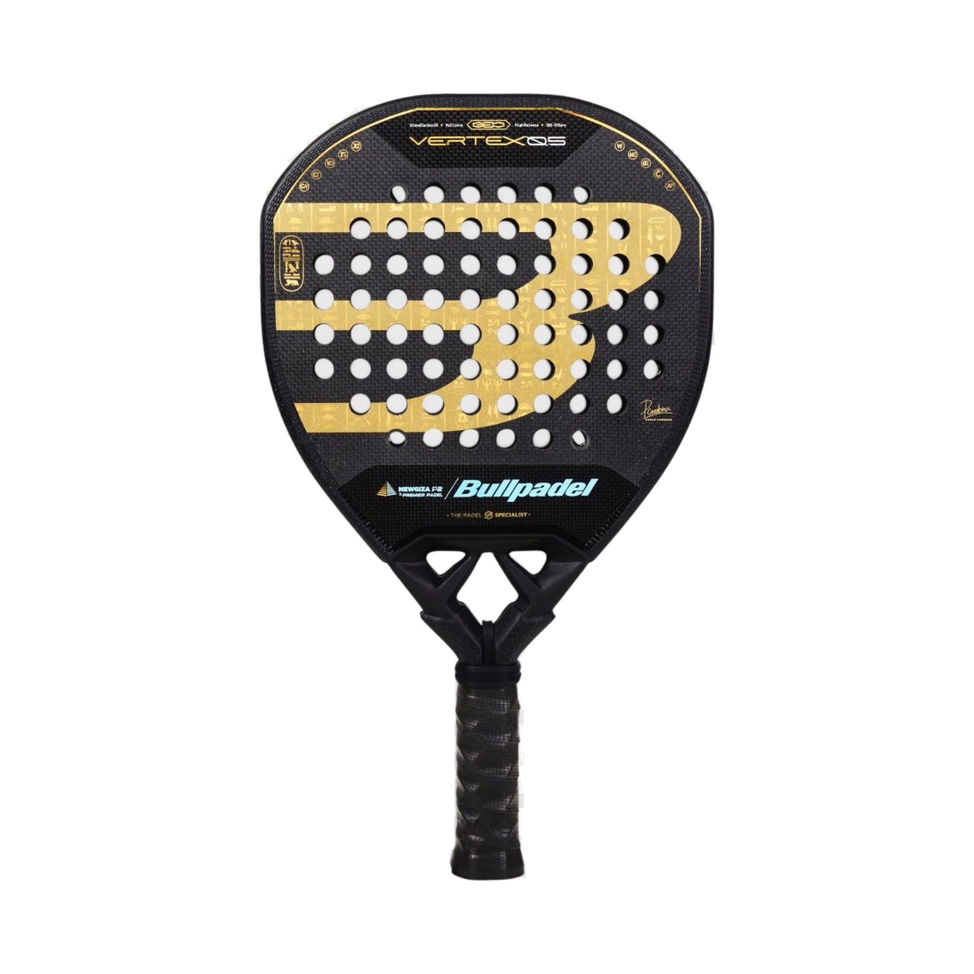 Bullpadel Vertex 05 Geo Newgiza P2 Padel Racket - Back