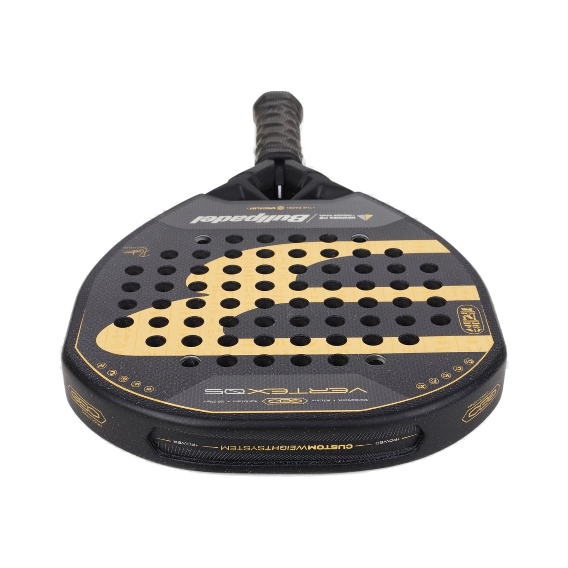 Bullpadel Vertex 05 Geo Newgiza P2 Padel Racket - Handle