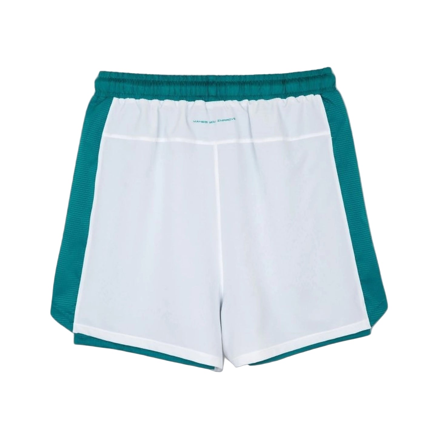 NOX Men's Pro Shorts - White/Ivy Green - back