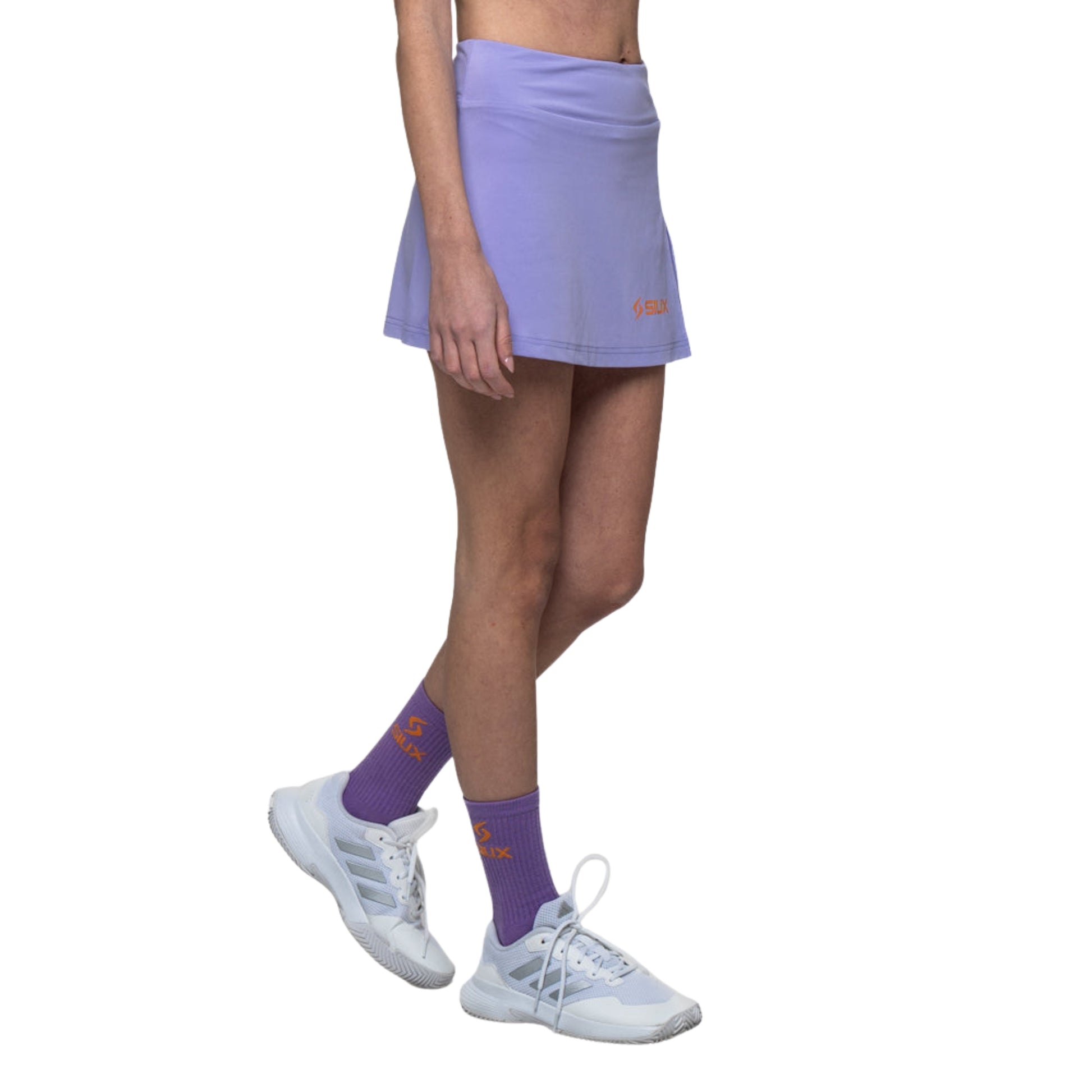 Siux Cyber 26 Women's Padel Skirt - Lilac - Side Stance