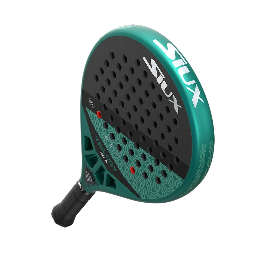 Siux Trilogy Go 4 Padel Racket - Right tilt