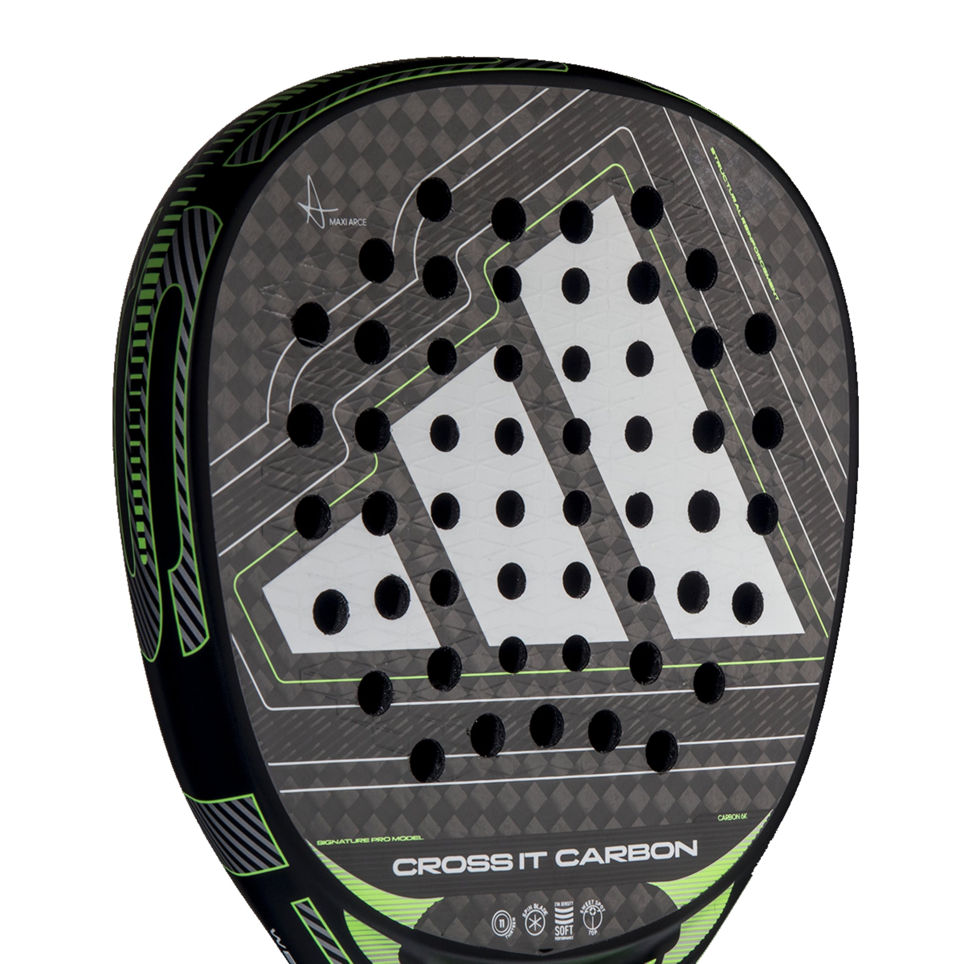 Adidas Cross It Carbon 2026 Padel Racket - Logo