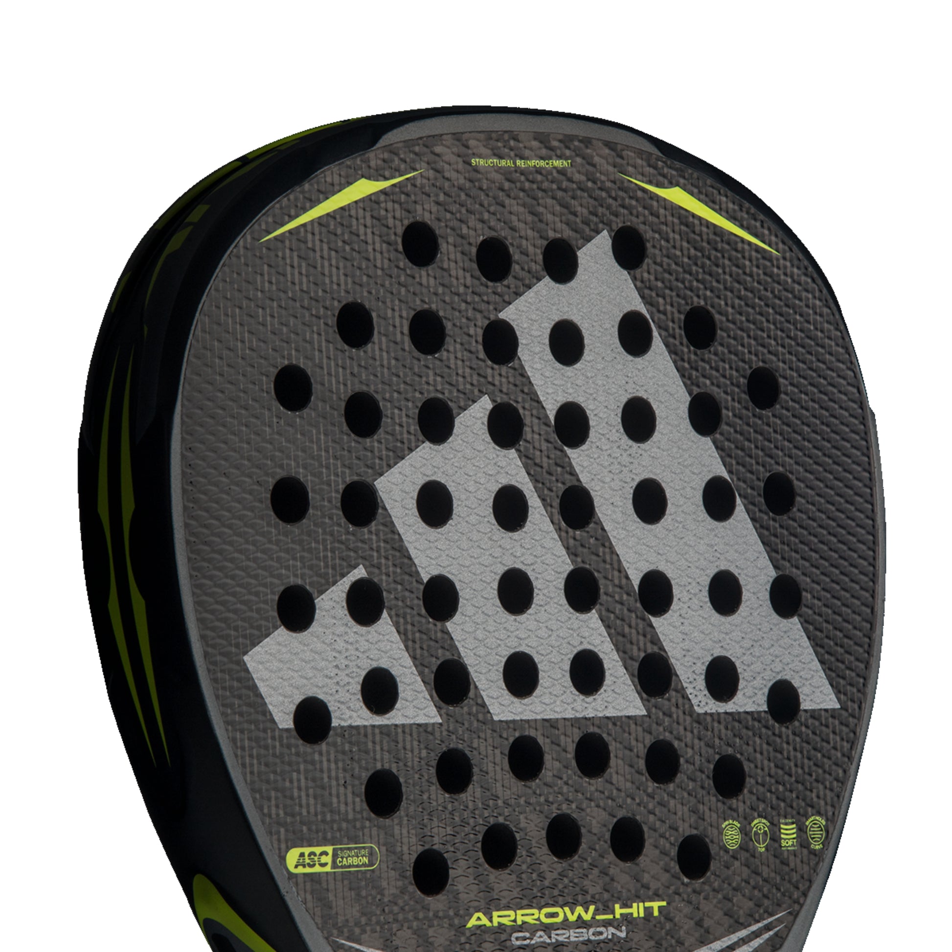 Adidas Arrow HIT Carbon Attack 2026 Padel Racket - Logo
