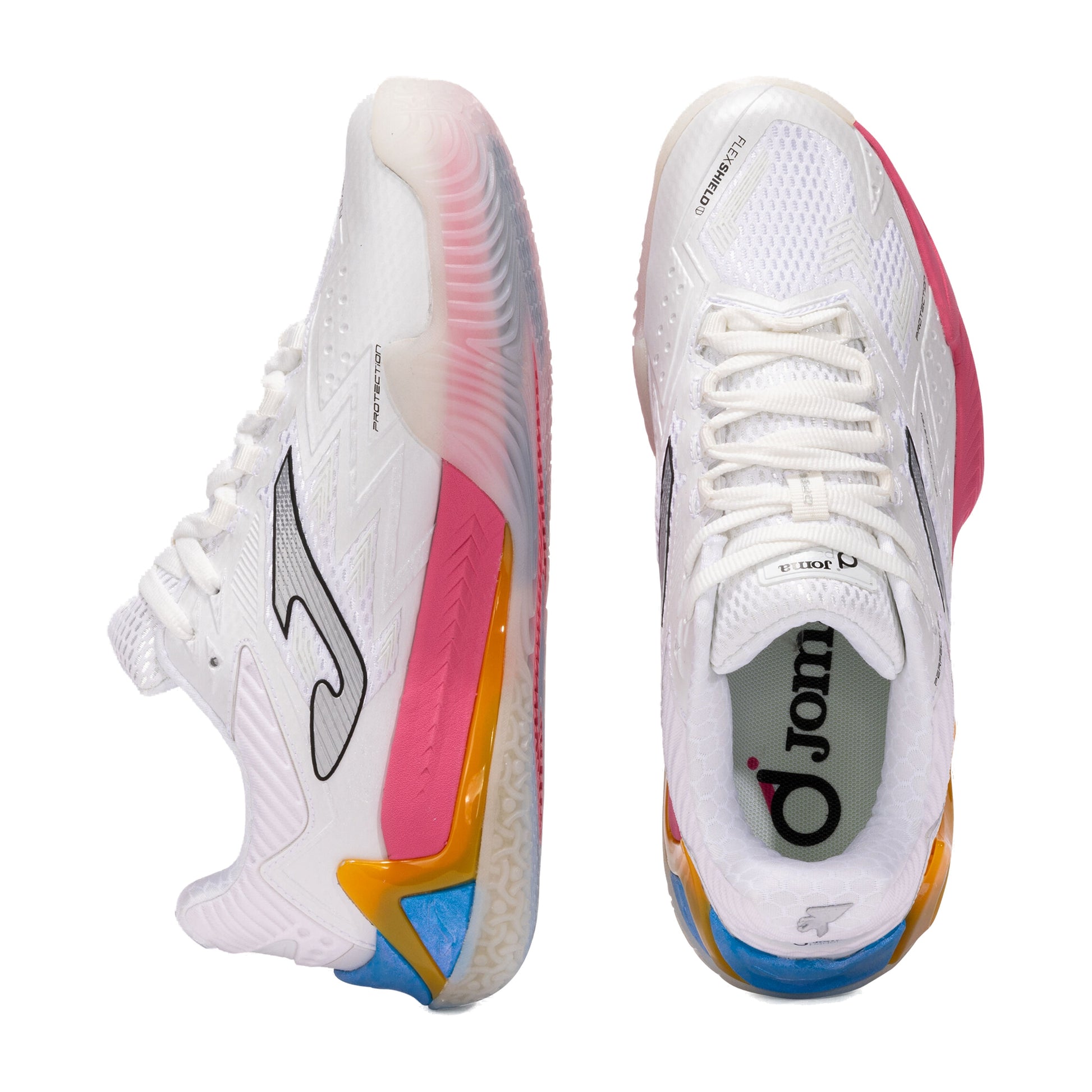 Joma Open Lady 2502 Padel Shoes - White - Top